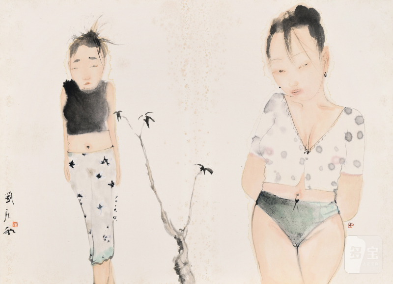 刘庆和 LIU QINGHE (b.1961) 人物 figure - 图2